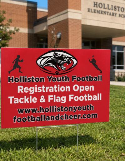 Custom yard Sign